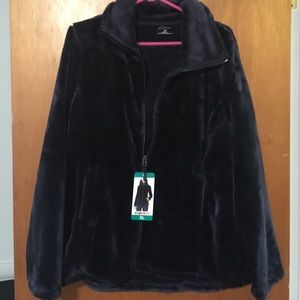 Last chance Navy plush jacket